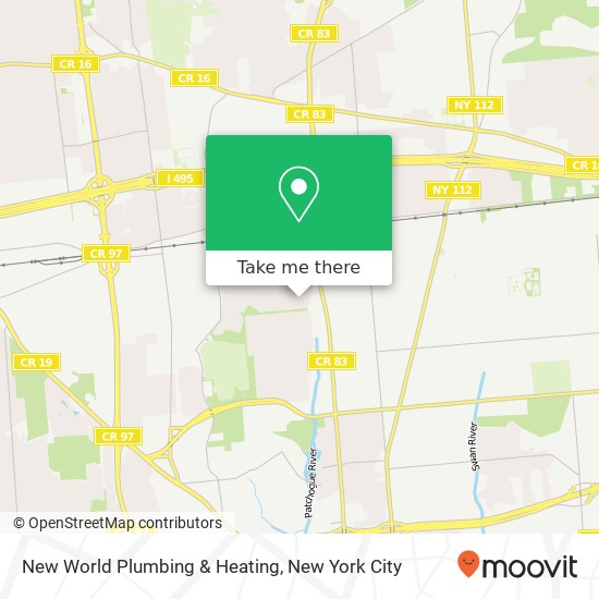 Mapa de New World Plumbing & Heating