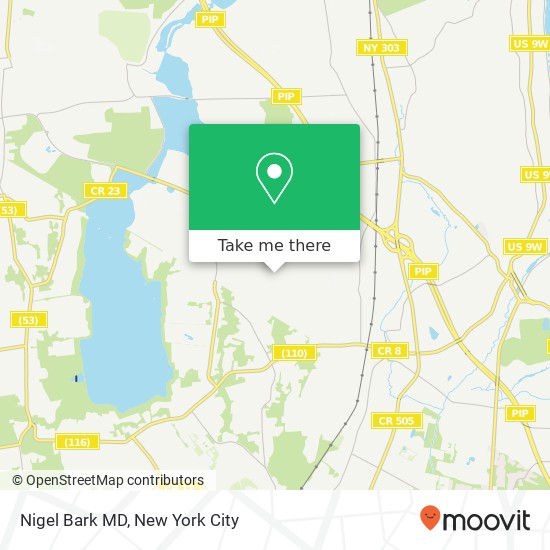 Nigel Bark MD map