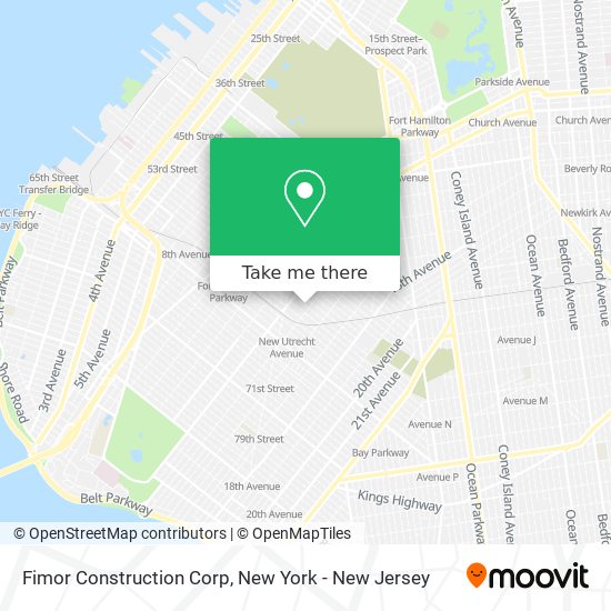 Mapa de Fimor Construction Corp