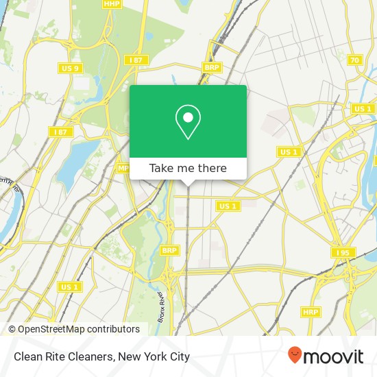 Mapa de Clean Rite Cleaners