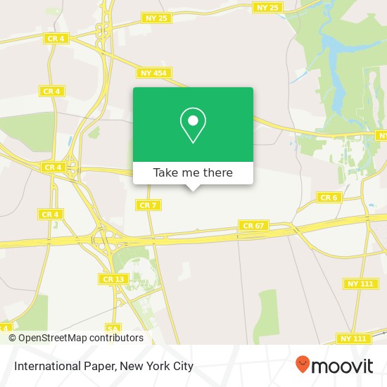 International Paper map