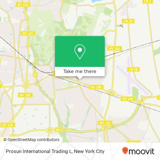 Mapa de Prosun International Trading L