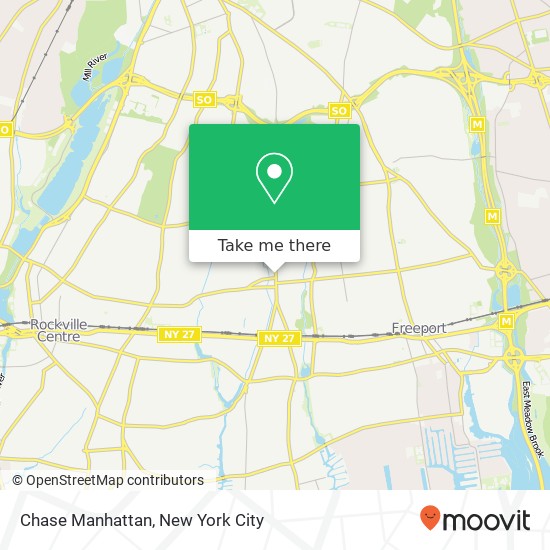 Chase Manhattan map