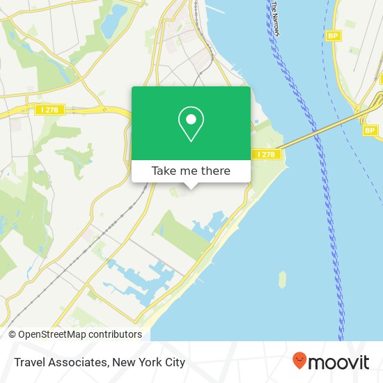 Travel Associates map