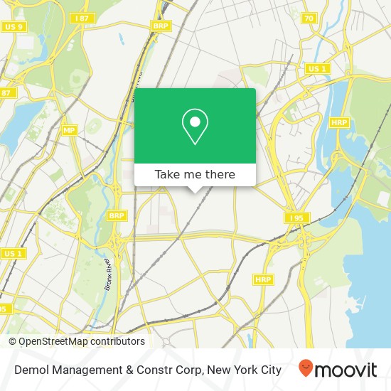 Mapa de Demol Management & Constr Corp