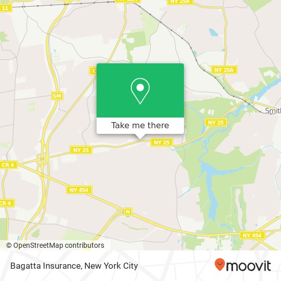 Mapa de Bagatta Insurance