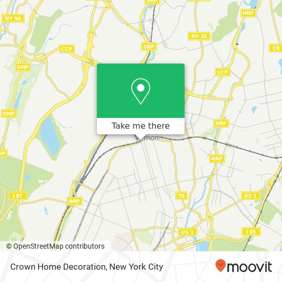 Crown Home Decoration map