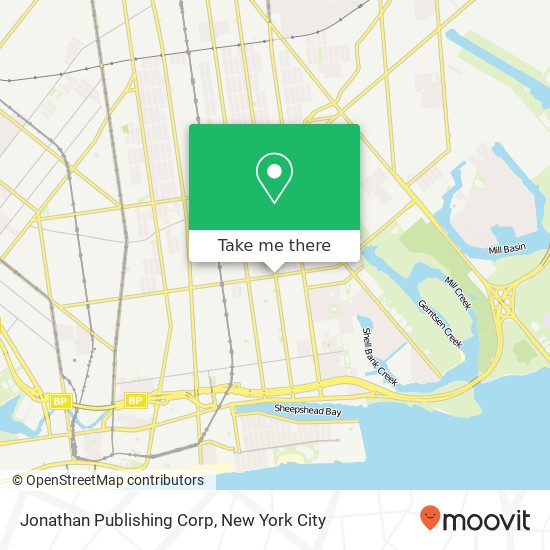 Jonathan Publishing Corp map