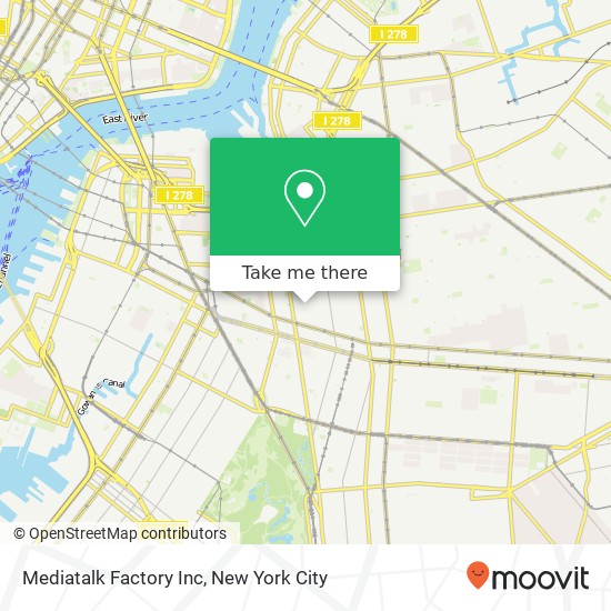 Mediatalk Factory Inc map