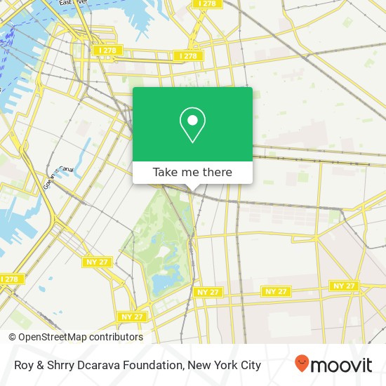 Roy & Shrry Dcarava Foundation map