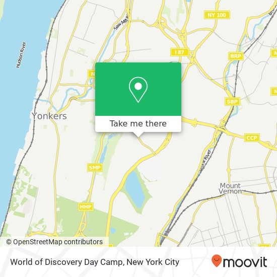 World of Discovery Day Camp map