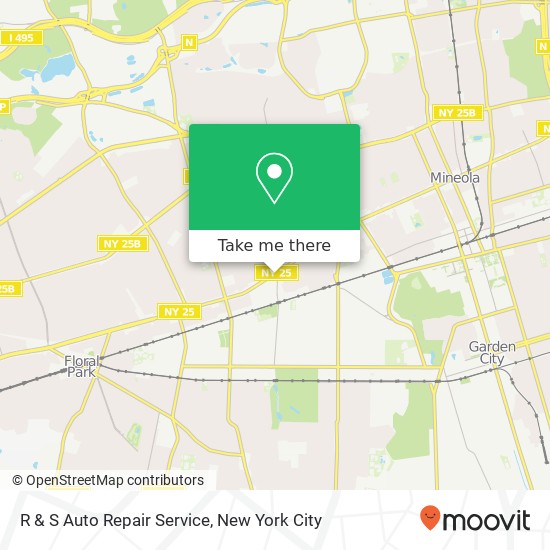 R & S Auto Repair Service map