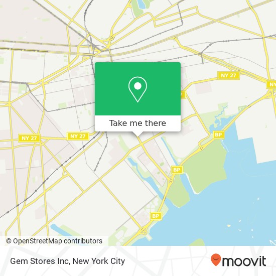 Gem Stores Inc map
