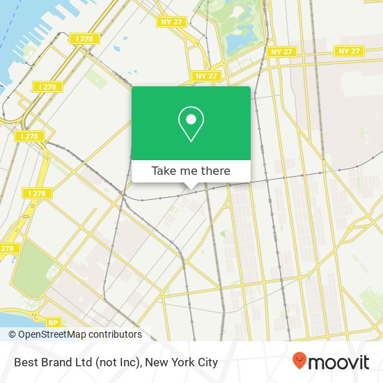 Best Brand Ltd (not Inc) map