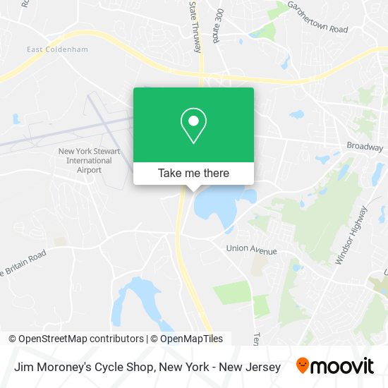 Mapa de Jim Moroney's Cycle Shop