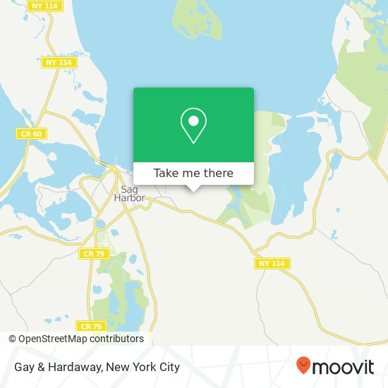 Gay & Hardaway map