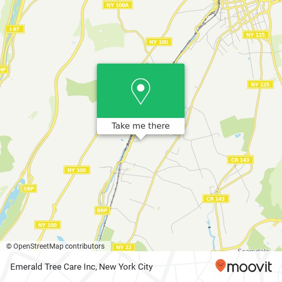 Emerald Tree Care Inc map