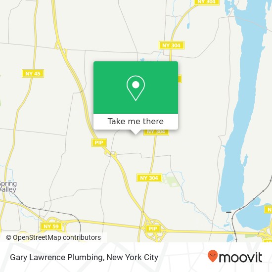 Gary Lawrence Plumbing map