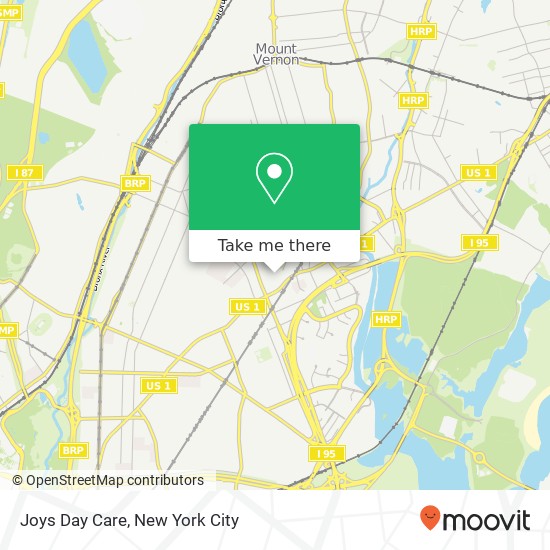 Joys Day Care map