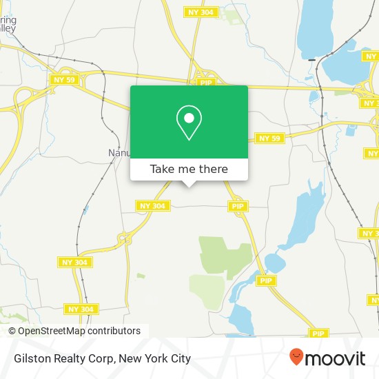 Gilston Realty Corp map