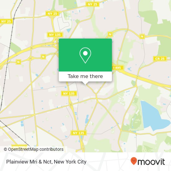 Plainview Mri & Nct map