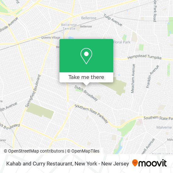 Kahab and Curry Restaurant map
