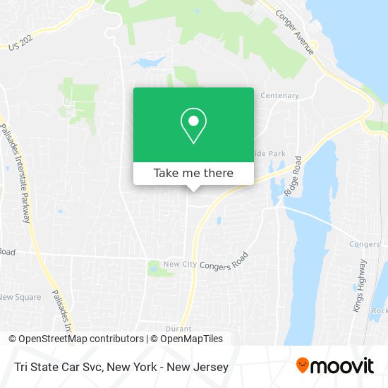 Tri State Car Svc map