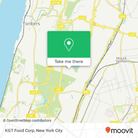 KGT Food Corp map