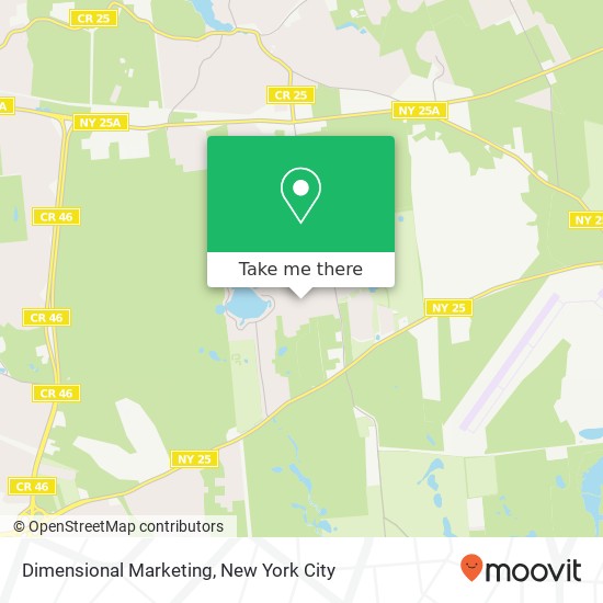Dimensional Marketing map