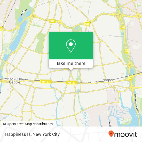 Happiness Is map