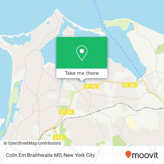 Colin Em Braithwaite MD map