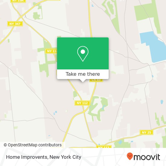 Home Improvents map