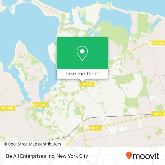 Be All Enterprises Inc map