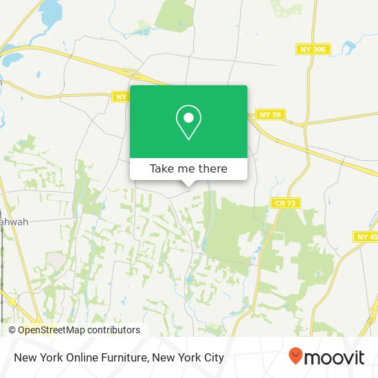 New York Online Furniture map