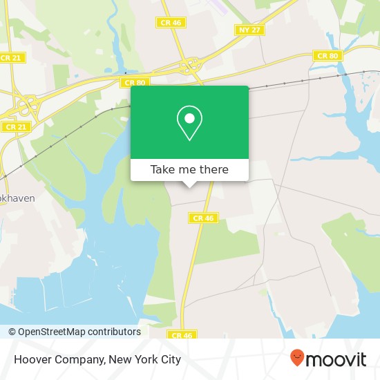 Mapa de Hoover Company