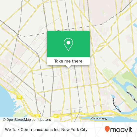 We Talk Communications Inc map