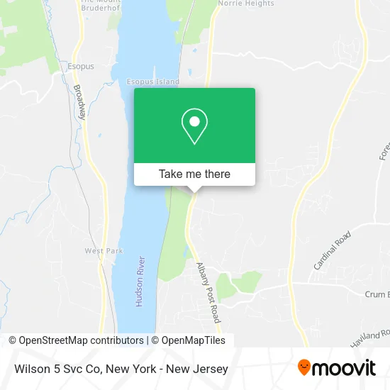 Wilson 5 Svc Co map