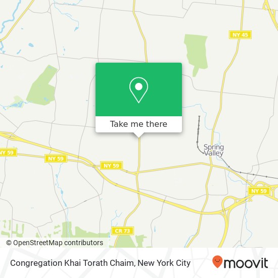 Congregation Khai Torath Chaim map