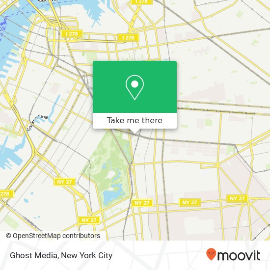 Ghost Media map