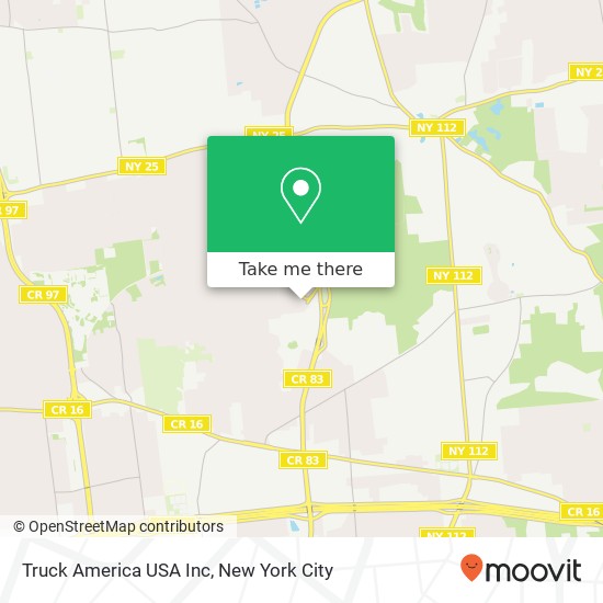 Truck America USA Inc map