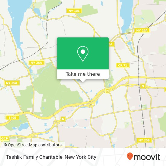 Tashlik Family Charitable map