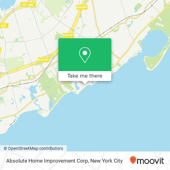 Mapa de Absolute Home Improvement Corp