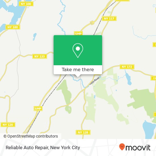 Reliable Auto Repair map