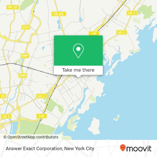 Mapa de Answer Exact Corporation