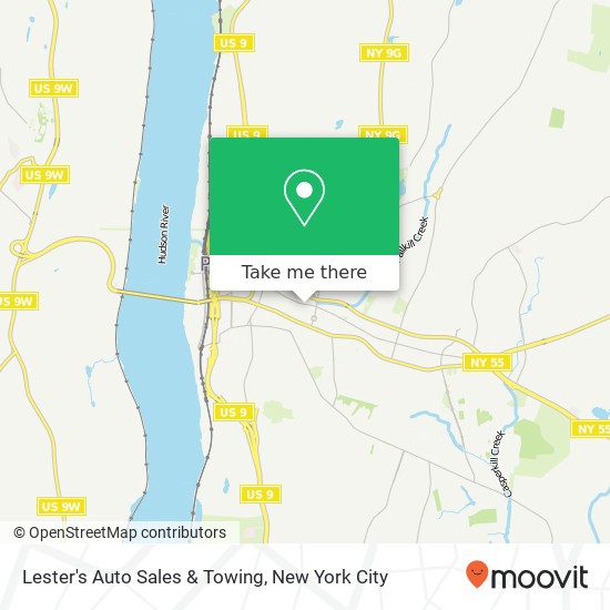 Lester's Auto Sales & Towing map