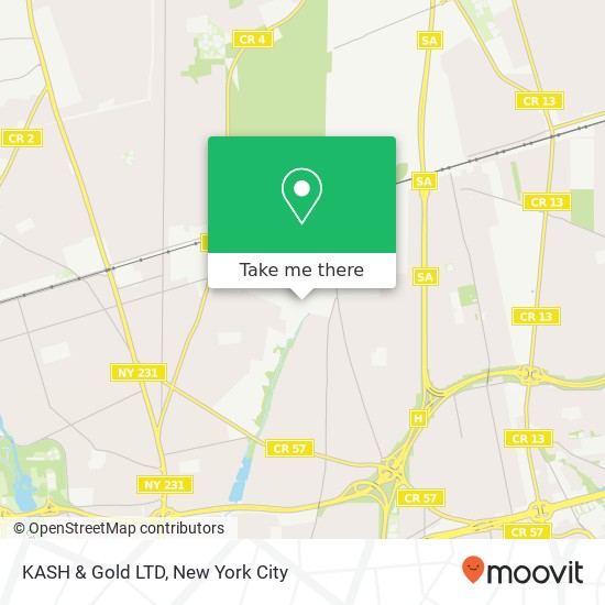 Mapa de KASH & Gold LTD