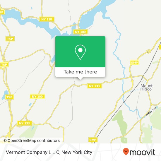 Mapa de Vermont Company L L C