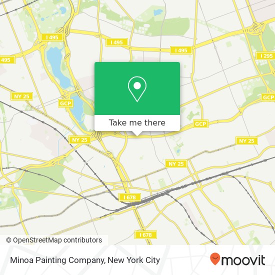 Minoa Painting Company map