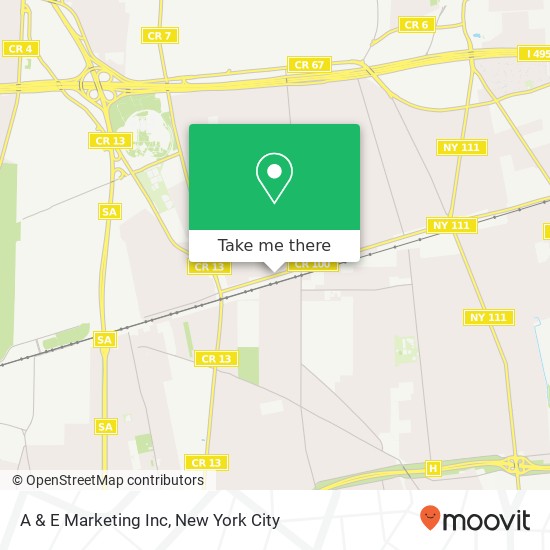 A & E Marketing Inc map