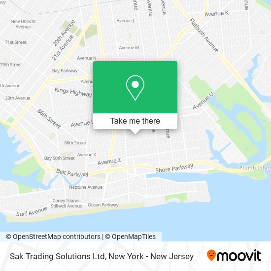 Sak Trading Solutions Ltd map